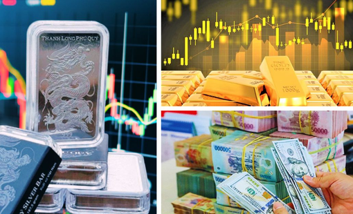 Giá vàng bạc cùng tăng mạnh