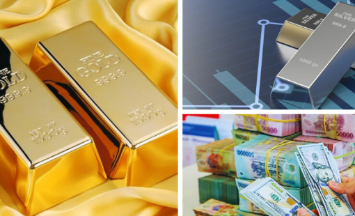 Giá vàng lên vượt mốc 190 triệu đồng/lượng, bạc lập đỉnh mới