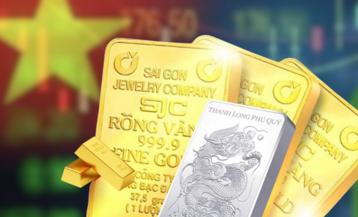 Giá bạc giảm, vàng chững lại