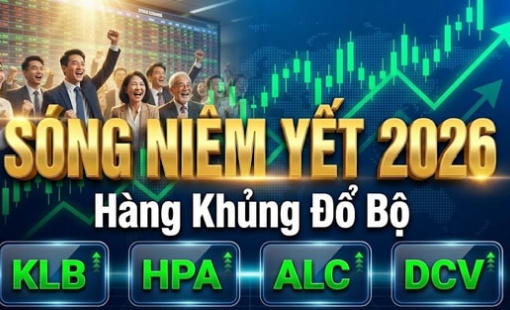Đầu năm 2026, sàn chứng khoán đã đón hàng loạt hàng khủng: Từ công ty nông nghiệp của tỷ phú Trần Đình Long đến "cá mập" Dragon Capital đều góp mặt