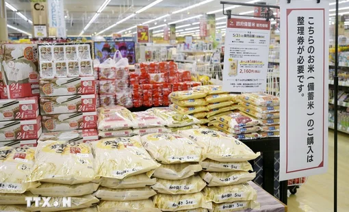 Nhật Bản: Gạo tồn kho tăng cao kỷ lục, giá bán lẻ vẫn neo ở mức cao