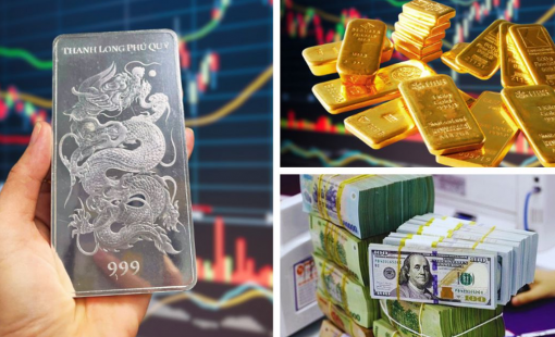 Giá vàng và bạc tăng sau biến động tại Venezuela