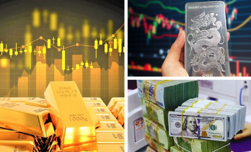 Giá vàng và bạc tiếp tục tăng sau căng thẳng leo thang tại Venezuela