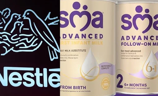 Nestlé thu hồi hàng loạt sữa công thức tại nhiều nước do nguy cơ nhiễm độc tố