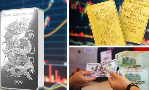 Giá vàng và bạc đều quay đầu giảm