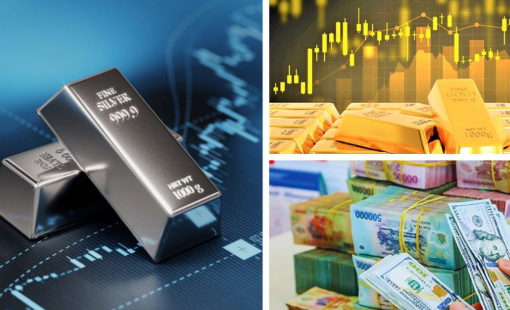 Giá vàng và bạc cùng điều chỉnh tăng
