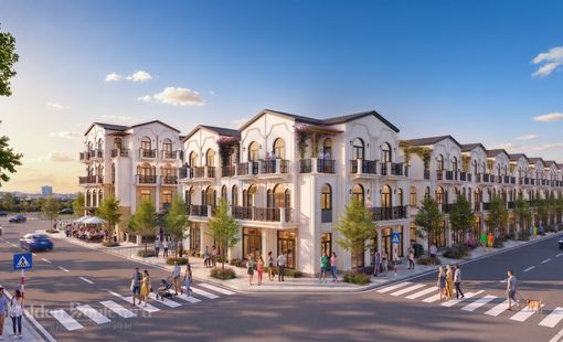 Golden Boulevard đưa nhà phố thương mại phong cách Địa Trung Hải lên ngôi