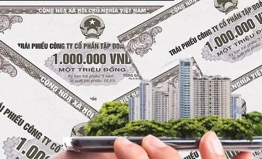 Doanh nghiệp bất động sản hút hơn 170.000 tỷ đồng trái phiếu sau 9 tháng, lãi suất lên tới 14,5%/năm