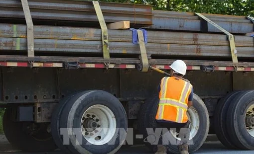 Mỹ: Giá thép tăng lên mức cao nhất trong hơn 4 năm do tác động của thuế quan