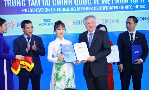 Thành viên sáng lập Trung tâm Tài chính Quốc tế Việt Nam là những ngân hàng, tổ chức tài chính nào?
