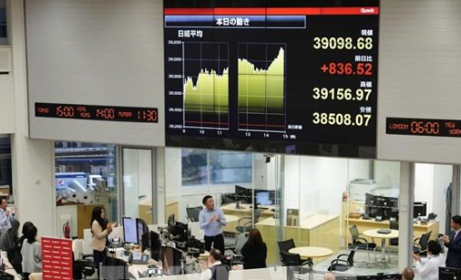 Chứng khoán châu Á trầm lắng khi các thị trường lớn nghỉ Tết Nguyên đán