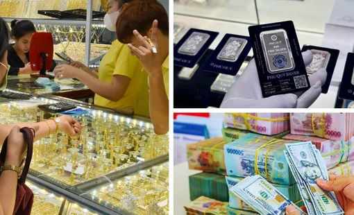 Giá vàng tăng mạnh, bạc áp sát mốc 90 triệu đồng/kg