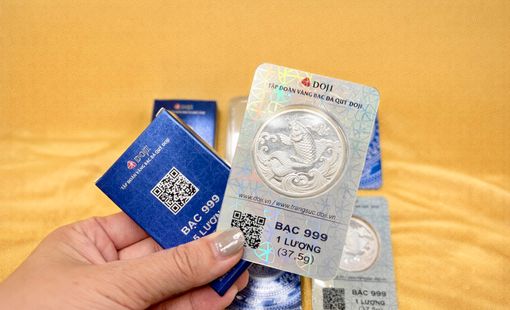 Sau Phú Quý, đến DOJI chính thức tham gia thị trường bạc