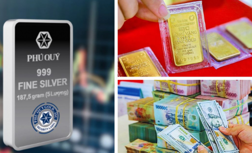 Vàng bật tăng 700.000 đồng, bạc vượt mốc 90 USD