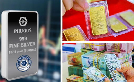 Vàng bật tăng 700.000 đồng, bạc vượt mốc 90 USD