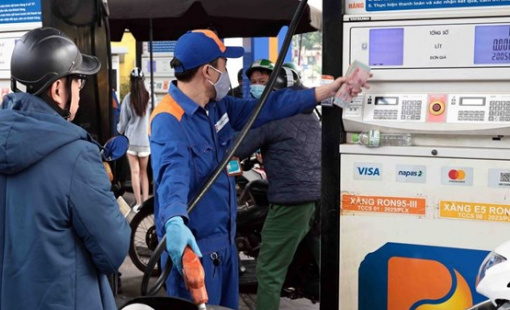 Giá xăng, dầu chủ chốt đồng loạt tăng từ 15h hôm nay 26/2