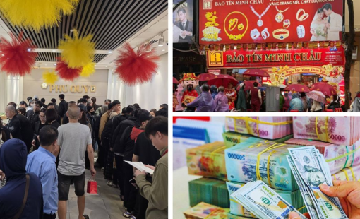 Giá vàng, bạc giảm nhẹ ngày vía Thần Tài