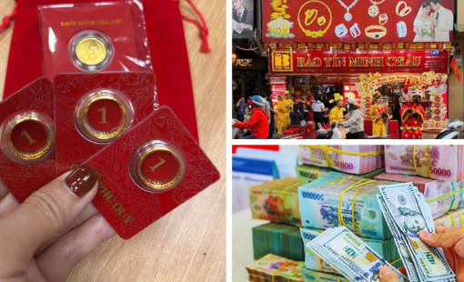 Giá vàng biến động nhẹ, bạc tăng tốc sau ngày vía Thần Tài