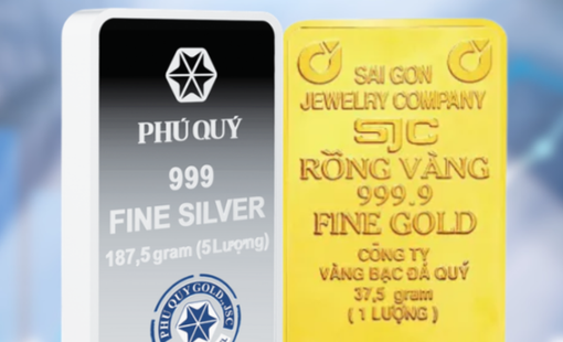 Giá vàng tăng thêm 3 triệu đồng, bạc vượt mốc 90 triệu đồng/kg