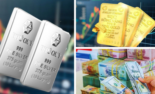 Giá vàng thủng mốc 170 triệu đồng, bạc “bốc hơi” hơn 7 triệu đồng/kg