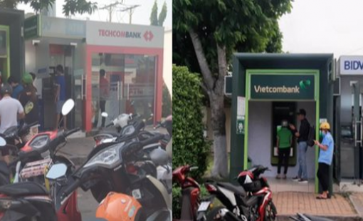 Đi rút tiền chuẩn bị nghỉ Tết, bắt gặp hiện tượng khó tin