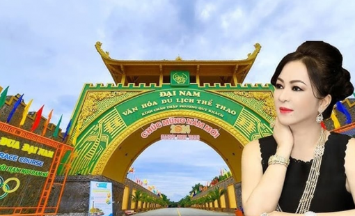 Khu du lịch Đại Nam của vợ chồng bà Nguyễn Phương Hằng có thông báo mới liên quan đến khu đền rộng 5.000m2