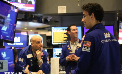 Chứng khoán Mỹ giảm điểm, chỉ số S&P 500 ghi nhận chuỗi 3 tuần đi xuống