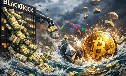 “Cá voi” BlackRock tung hàng tỷ USD bắt đáy Bitcoin, Ethereum