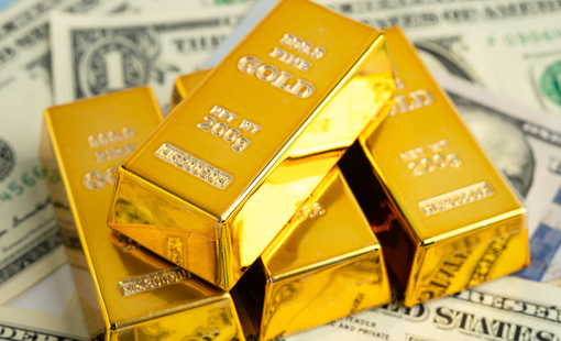 Giá vàng nhích lên, tỷ giá USD giảm nhẹ