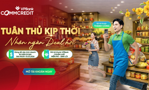 Tuân thủ để kinh doanh phát triển, trước hết bằng việc mở tài khoản hộ kinh doanh