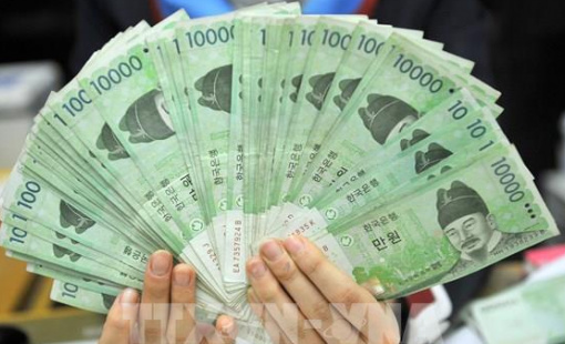 Đồng won suy giảm sâu do xung đột Trung Đông leo thang  