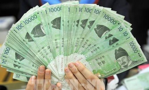 Đồng won suy giảm sâu do xung đột Trung Đông leo thang  