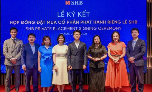 VinaCapital, Dragon Capital, KIM… loạt quỹ lớn ký hợp đồng đặt mua cổ phần phát hành riêng lẻ SHB