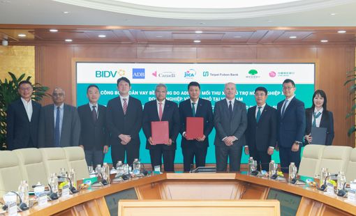 ADB, BIDV và các đối tác công bố khoản vay bền vững 250 triệu USD