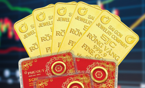 Giá vàng tăng trở lại