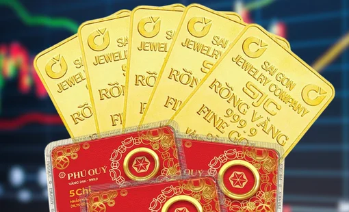 Giá vàng tăng trở lại
