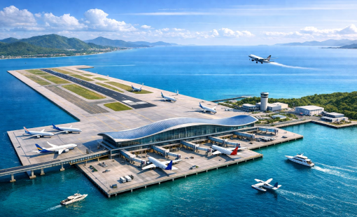 Sẽ xây dựng sân bay trên mặt nước đầu tiên ở Việt Nam