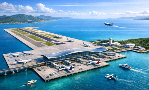 Sẽ xây dựng sân bay trên mặt nước đầu tiên ở Việt Nam