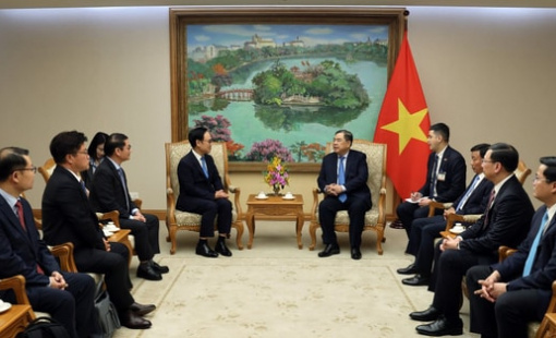 Gặp Phó Thủ tướng, Tập đoàn hàng đầu Hàn Quốc bày tỏ mong muốn tham gia siêu dự án đường sắt tốc độ cao 350km/h đi qua 15 tỉnh thành, vốn đầu tư 67 tỷ USD