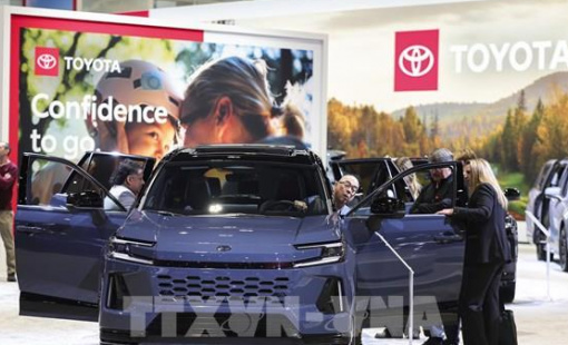 Toyota xác lập kỷ lục mới về doanh số toàn cầu