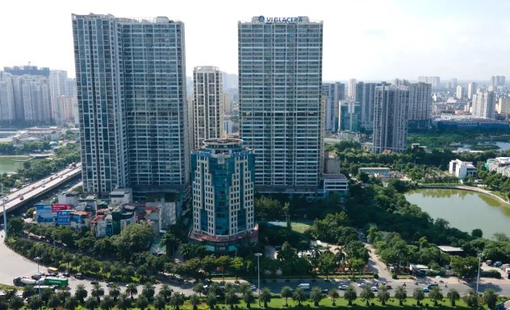 Giá chung cư cũ tại một số khu vực đã giảm nhưng không nhiều