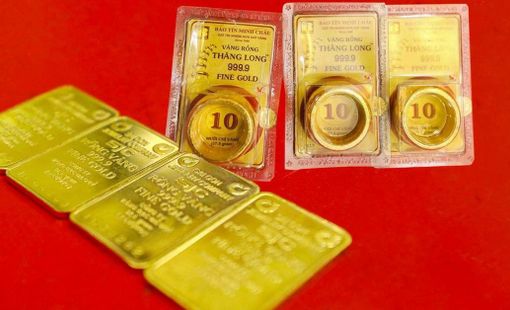 Giá vàng đảo chiều giảm ngay phiên đầu tuần