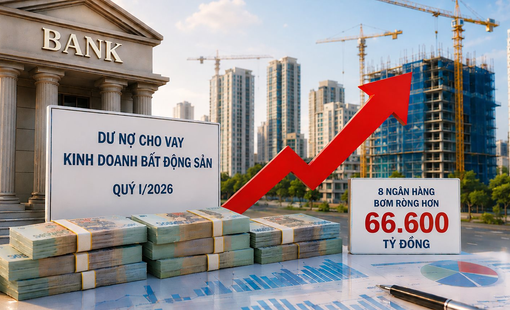 8 ngân hàng bơm thêm 66.000 tỷ cho kinh doanh bất động sản: Gần một nửa đến từ nhà băng tư nhân lớn nhất hệ thống