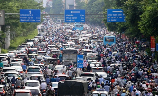 Hà Nội đề xuất thu phí vào nội đô từ năm 2028
