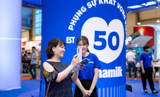 Vinamilk mang câu chuyện 50 năm đến triển lãm chuyên ngành sữa lớn nhất Việt Nam