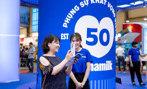Vinamilk mang câu chuyện 50 năm đến triển lãm chuyên ngành sữa lớn nhất Việt Nam