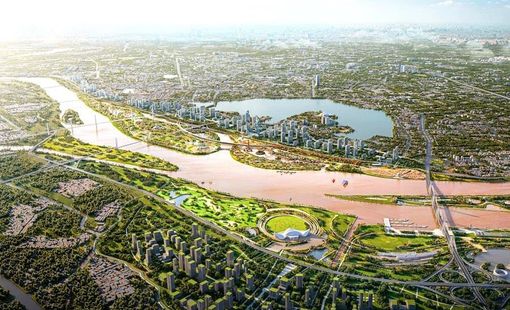 Đại Quang Minh - THACO - Hòa Phát dự kiến thu hồi gần 8.000ha đất, chi 290.000 tỷ đồng để GPMB làm siêu dự án “kỳ tích sông Hồng” 27 tỷ USD