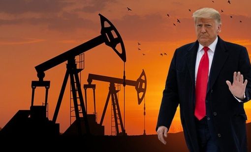 Tổng thống Mỹ Donald Trump lại phát tín hiệu, giá dầu thế giới lập tức lao dốc không phanh
