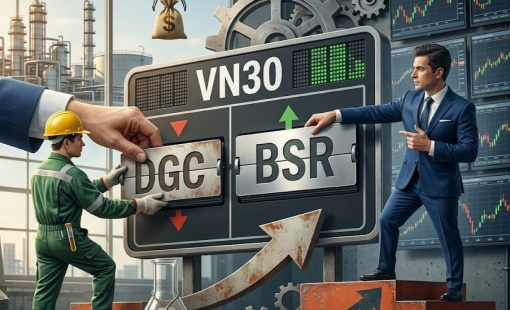 HOSE gạch tên DGC khỏi rổ VN30: BSR chính thức thay thế từ 13/5