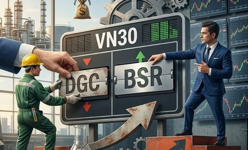 HOSE gạch tên DGC khỏi rổ VN30: BSR chính thức thay thế từ 13/5